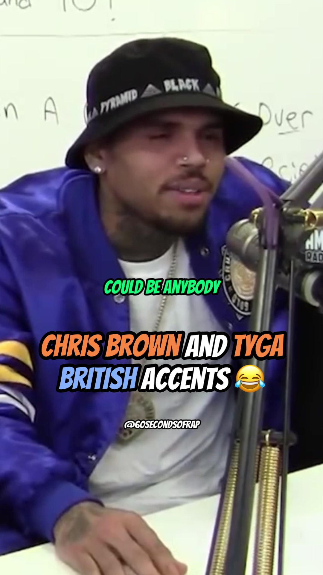 Chris Brown sounds like a right geezer