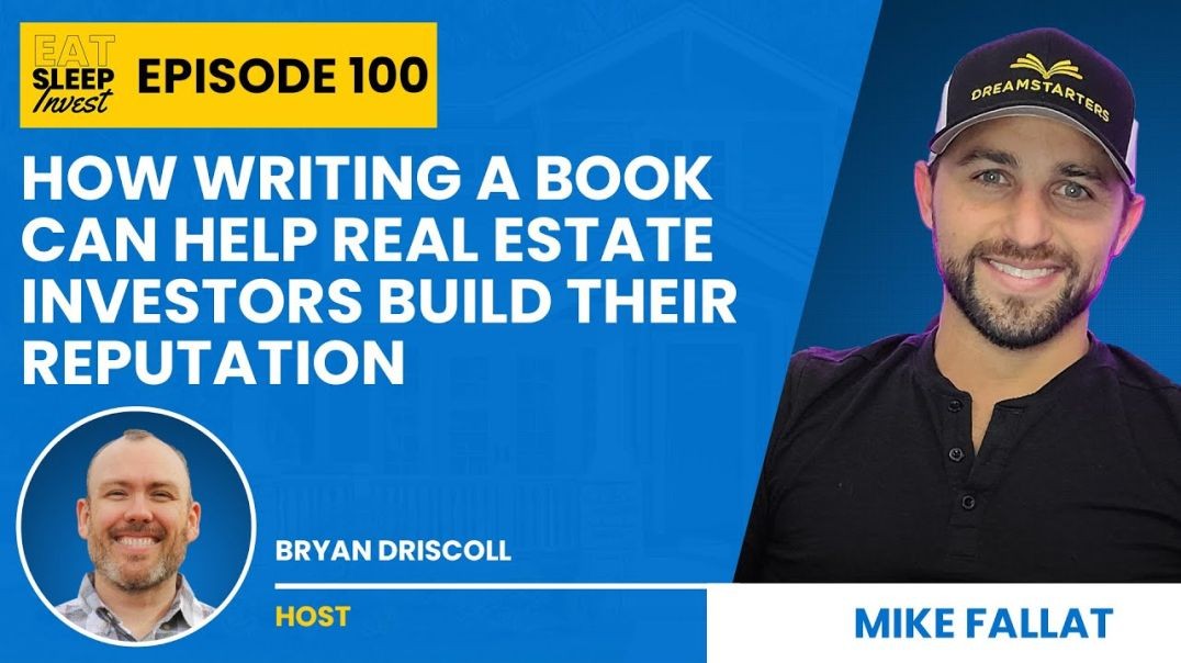 ⁣Mike Fallat Shares the Importance of Publishing a Book for Real Estate Investors