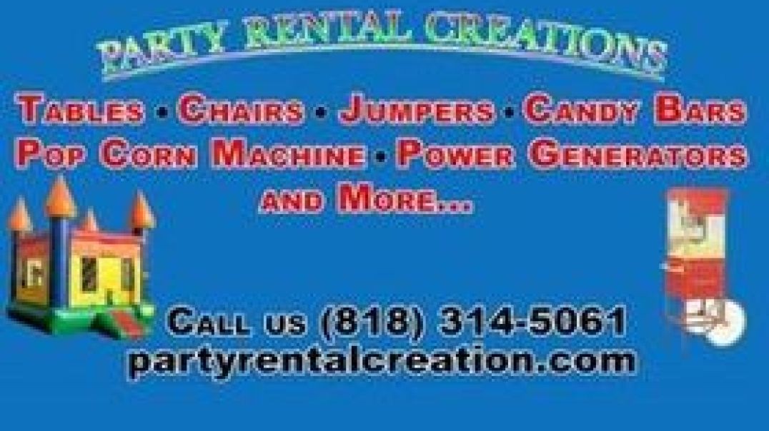 ⁣Party Rental Creation in Simi Valley, CA