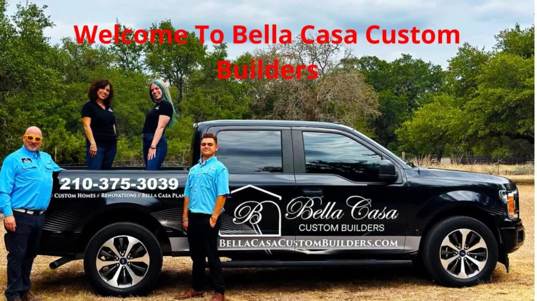 ⁣Bella Casa Custom Home Builders in Boerne, TX