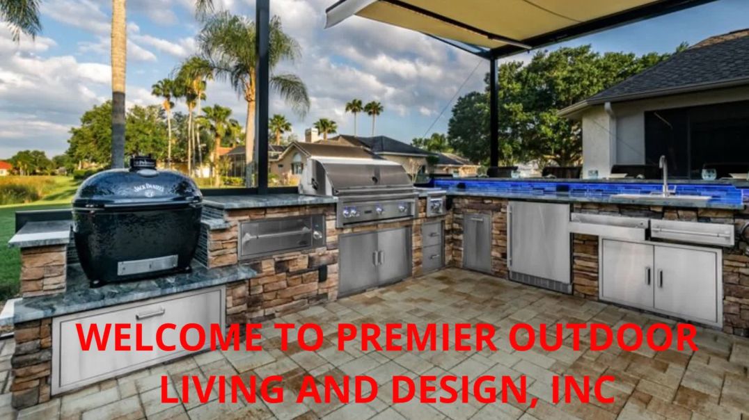 ⁣PREMIER OUTDOOR LIVING AND DESIGN, INC : Outdoor Kitchens in Florida