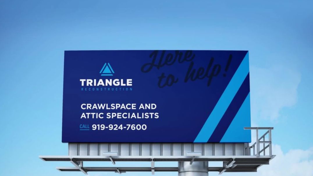⁣Triangle Reconstruction - #1 Crawlspace Repair in Cary, NC