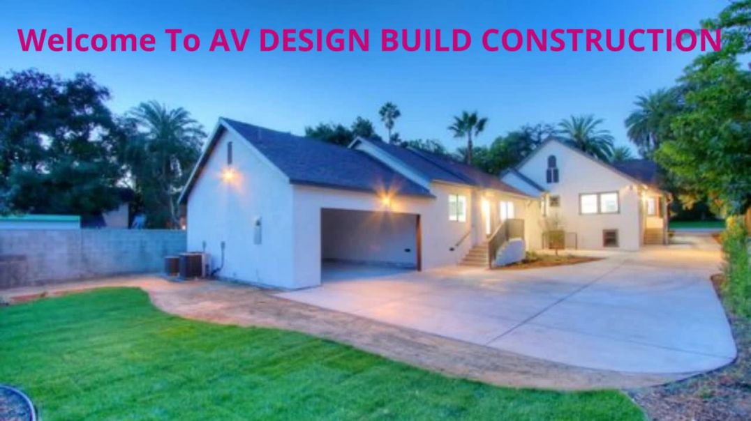 ⁣AV Design Build Construction in Palmdale, CA