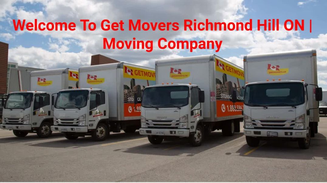 ⁣Get Movers | Moving Company in Richmond Hill, ON | L4S 1R7
