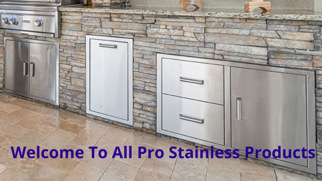 ⁣All Pro Stainless Products - Outdoor Kitchen Cabinets in Clearwater, FL