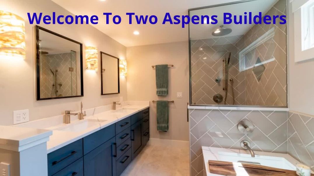 ⁣Two Aspens Builders - Bathroom Remodel in Boulder, CO