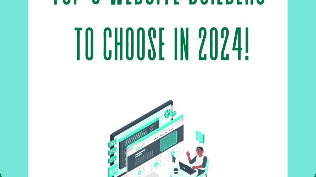 ⁣Top 5 Website Builders to Choose in 2024!