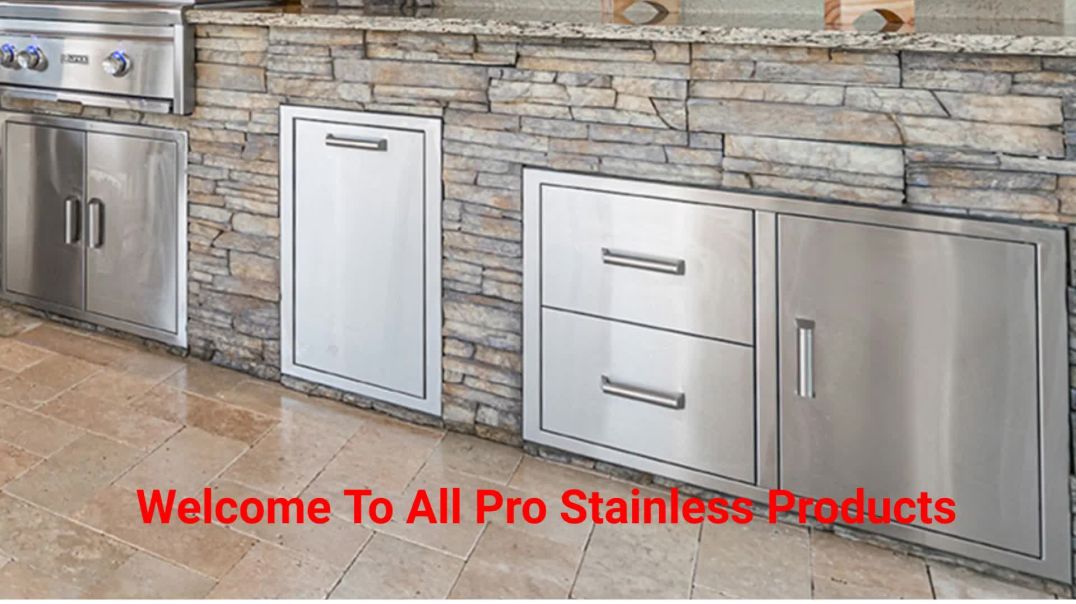 ⁣All Pro Stainless Products - Top-Rated Custom Outdoor Kitchen in Clearwater