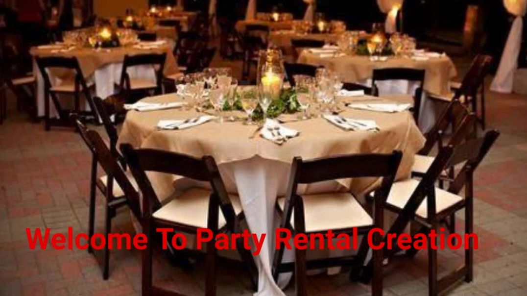 Party Rental Creation - Affordable Chairs Rental in Westlake Village