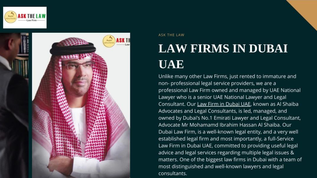 Lawyers In Dubai -Video