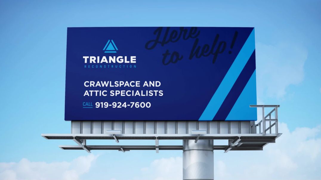 Triangle Reconstruction : Sealed Crawl Space in Cary, NC