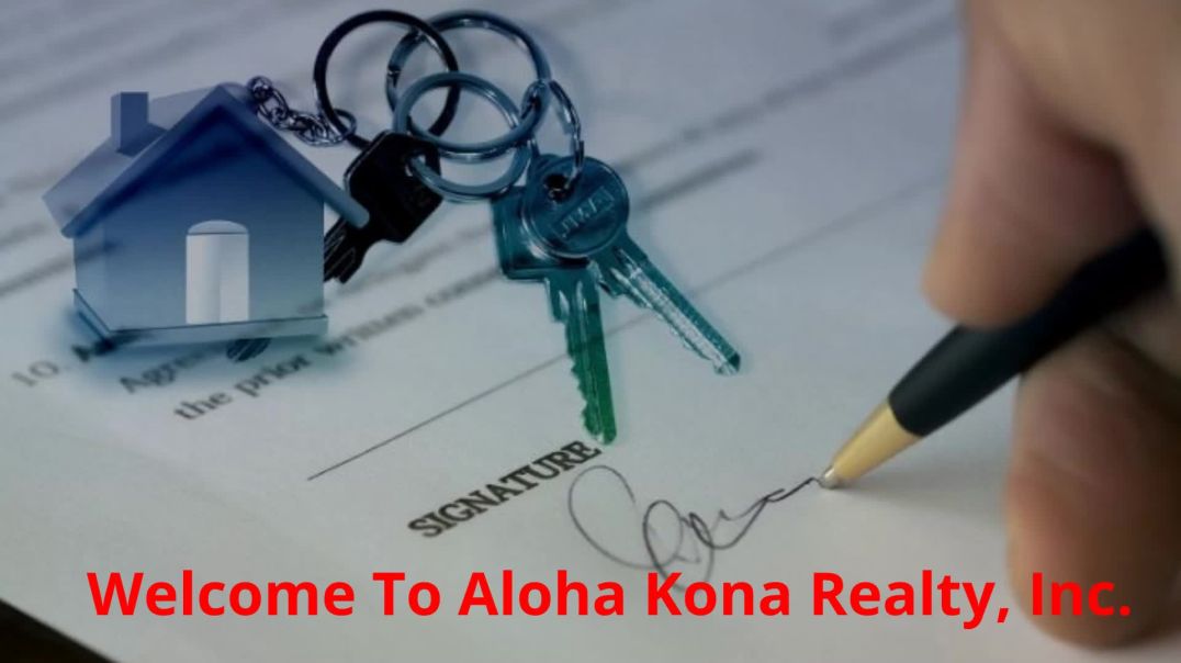 ⁣Real Estate in Kailua Kona, HI : Aloha Kona Realty, Inc.