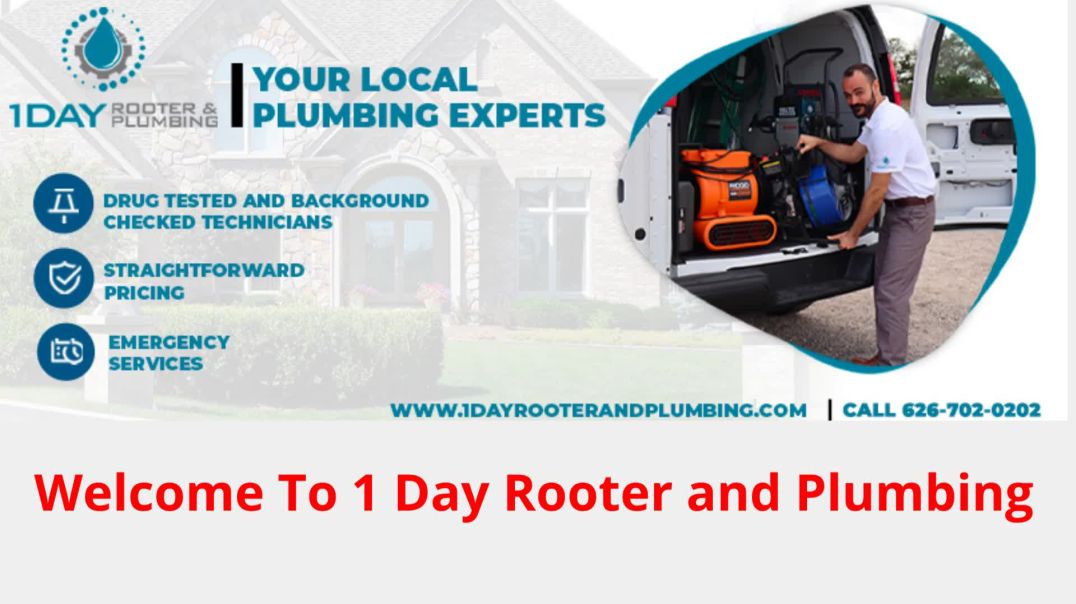 ⁣1 Day Rooter and Plumbing : Water Heater Installation & Repair in Pasadena