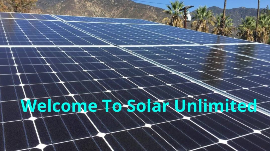 ⁣Solar Unlimited : Affordable Solar Electricity in Arcadia, CA