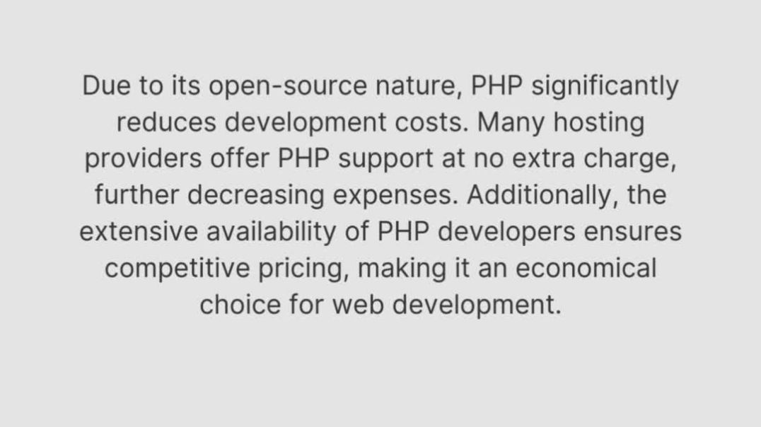 Why Prefer PHP For Your Website Development