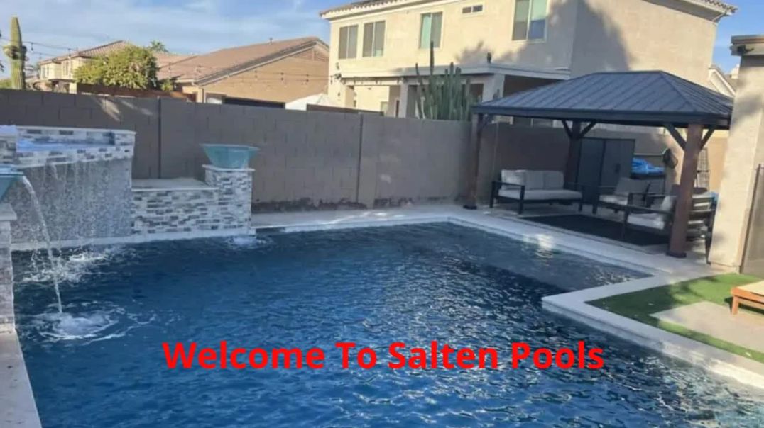 ⁣Salten Pools : Swimming Pool Remodel in Tempe, AZ