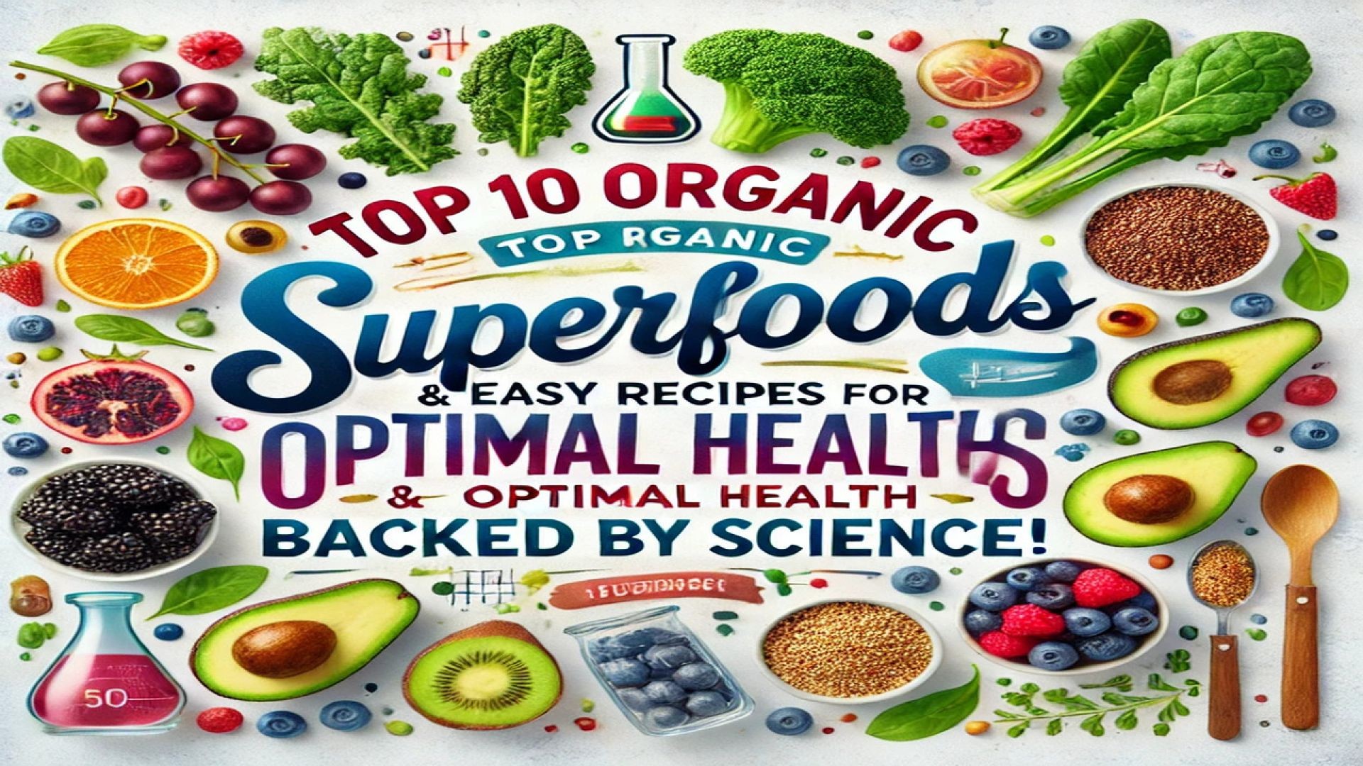 Top 10 Organic Superfoods & Easy Recipes for Optimal Health (Backed by Science!)