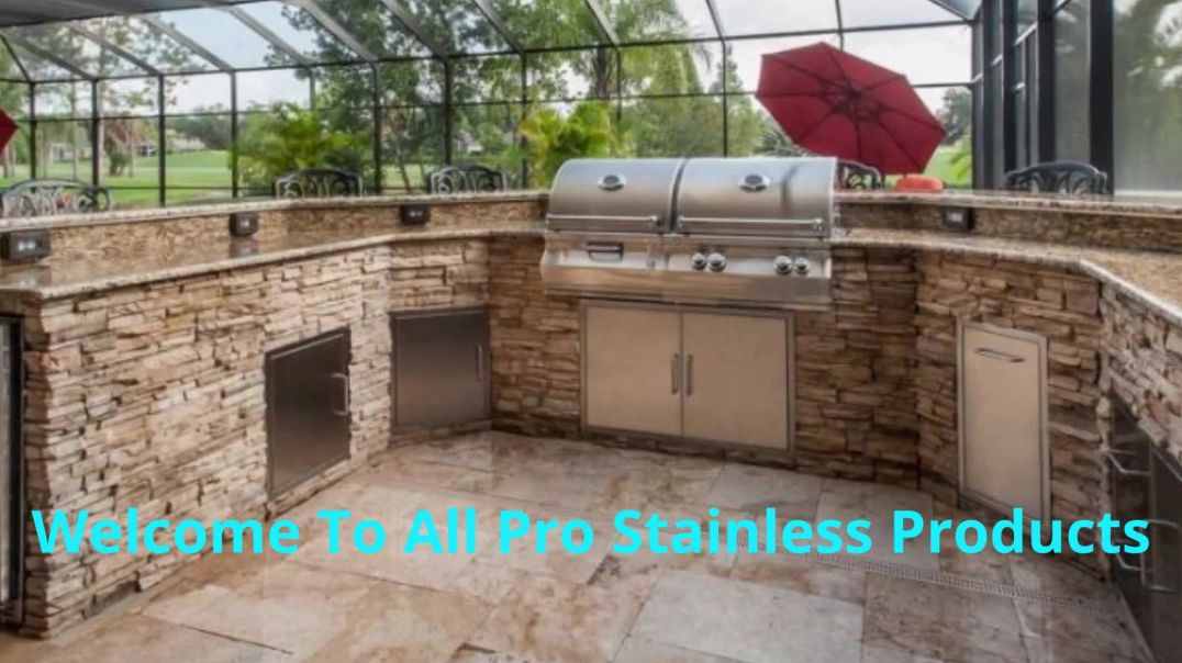 ⁣All Pro Stainless Products : Top-Quality Outdoor Kitchens in Clearwater