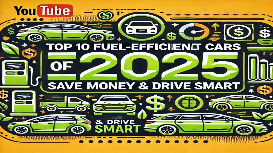 ⁣Top 10 Fuel-Efficient Cars of 2025 – Save Money & Drive Smart