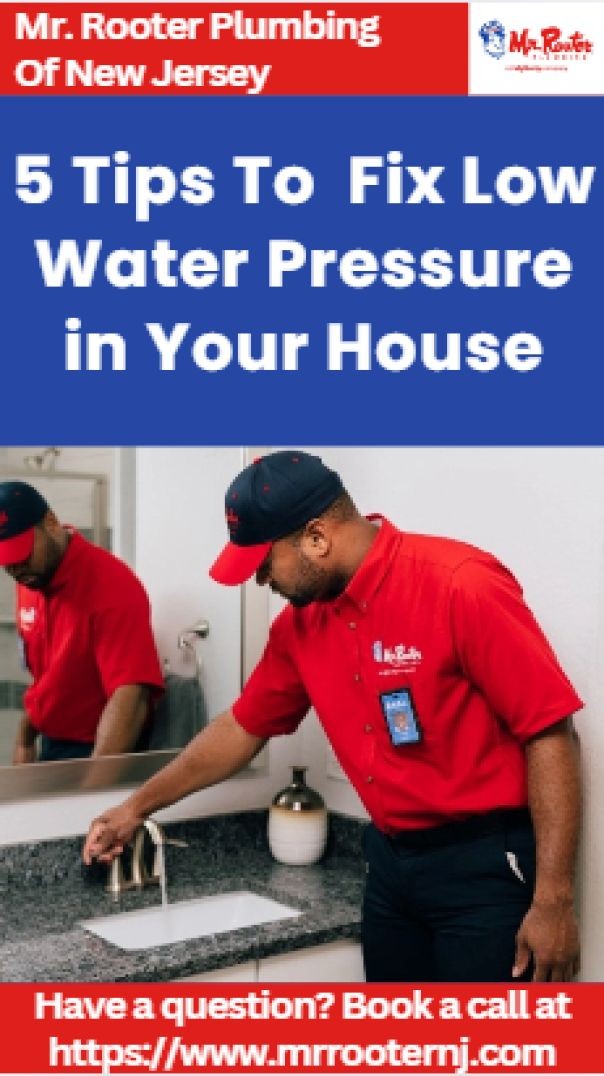 5 Tips To  Fix Low Water Pressure in Your House