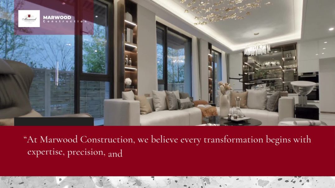 ⁣Redefine Your Home with Houston Home Renovators - Marwood Construction