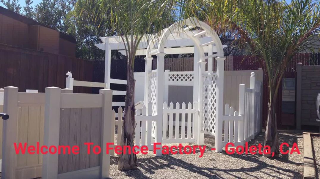 ⁣Fence Factory For Business in Goleta, CA