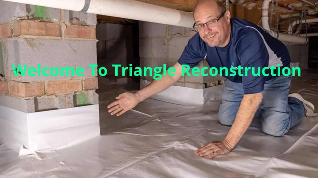 ⁣Triangle Reconstruction | Best Cracks in Foundation Company Cary, NC