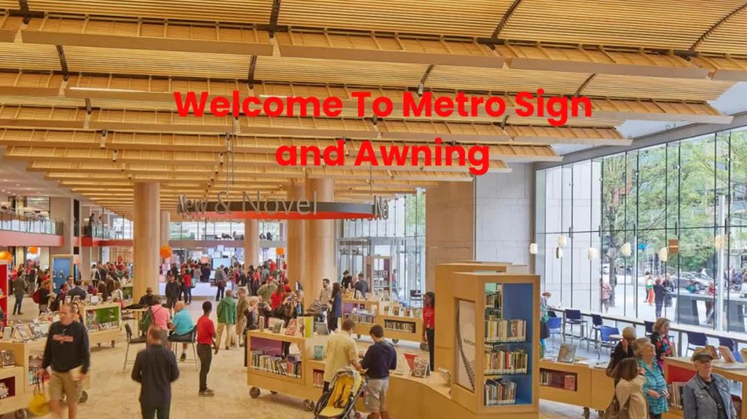 Metro Sign and Awning Signage in Tewksbury, MA