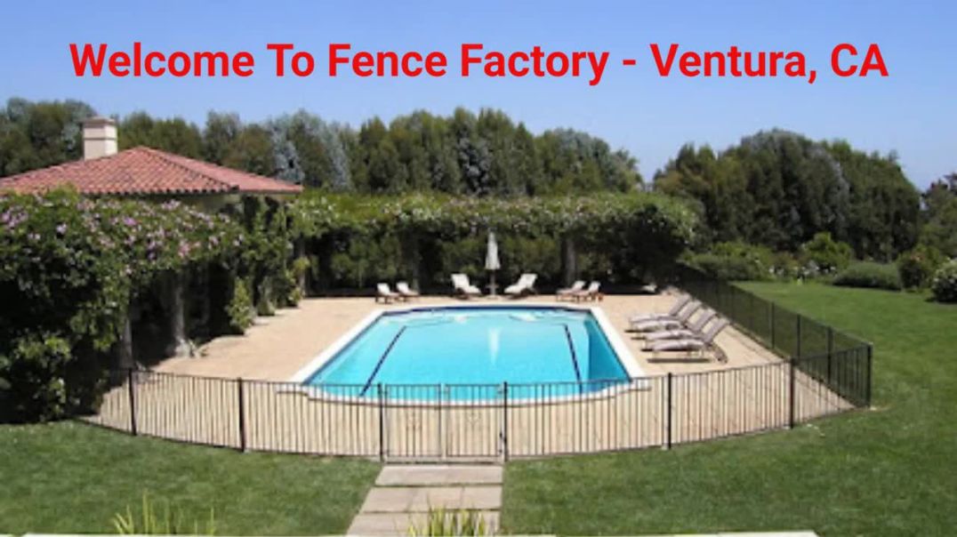 ⁣Fence Factory For Home in Ventura, CA