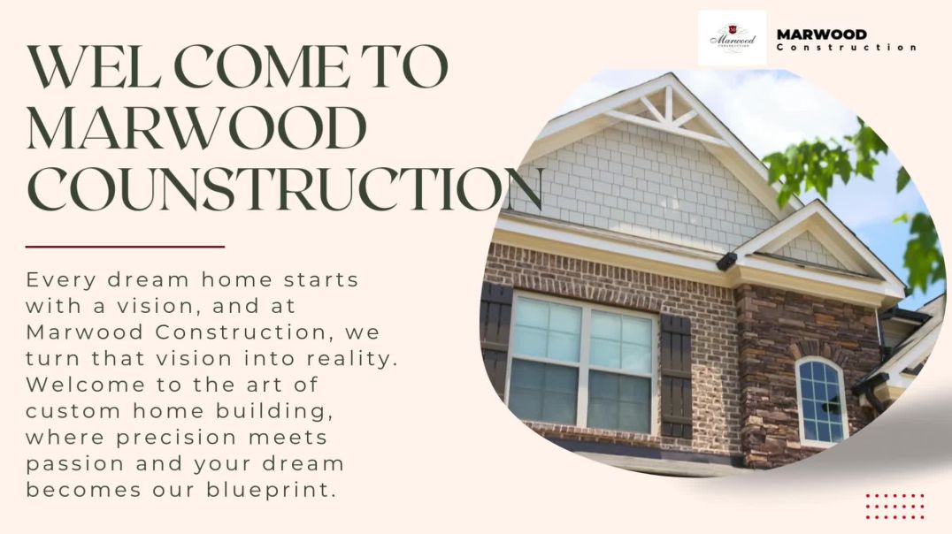 ⁣Luxury Custom House Builders in Houston - Marwood Construction