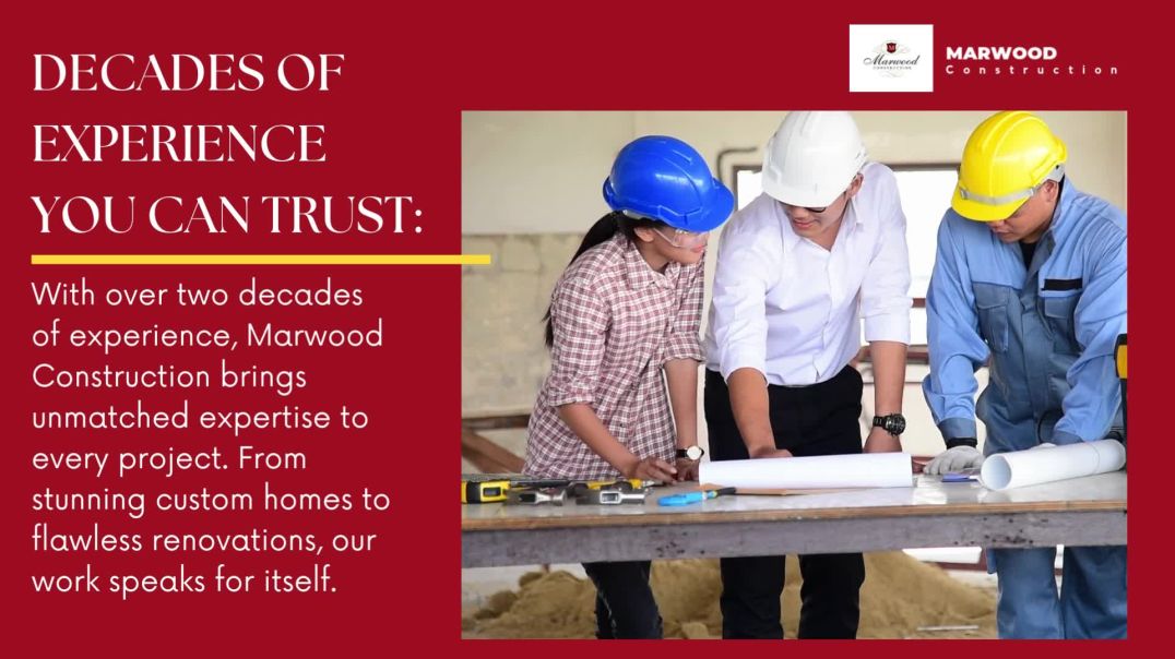 ⁣Top-notch General Contractor in Braeswood Place - Marwood Construction