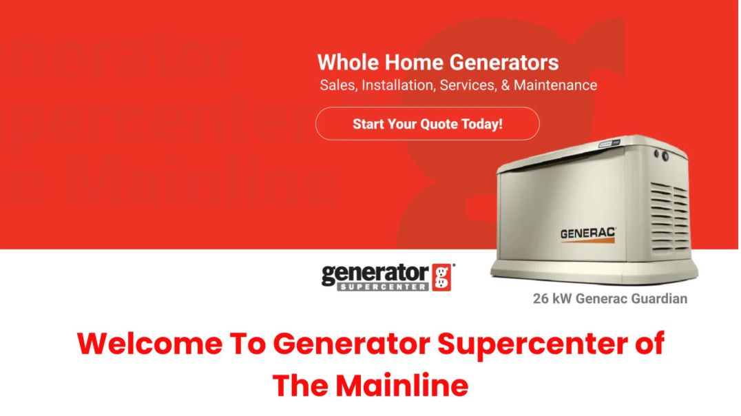 ⁣Generator Supercenter of The Mainline : #1 Generator Contractors in King oF Prussia