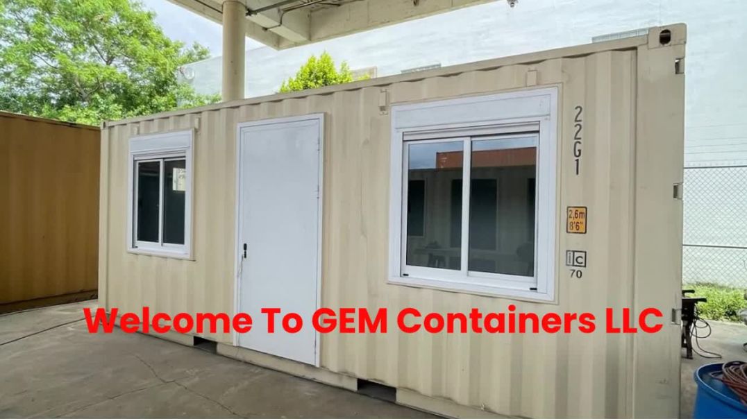 ⁣GEM Containers LLC : Container Modification Company in Miami, FL