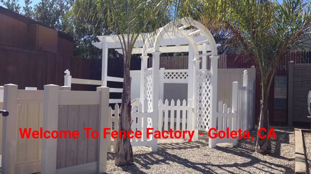 ⁣Fence Factory Company in Goleta, CA