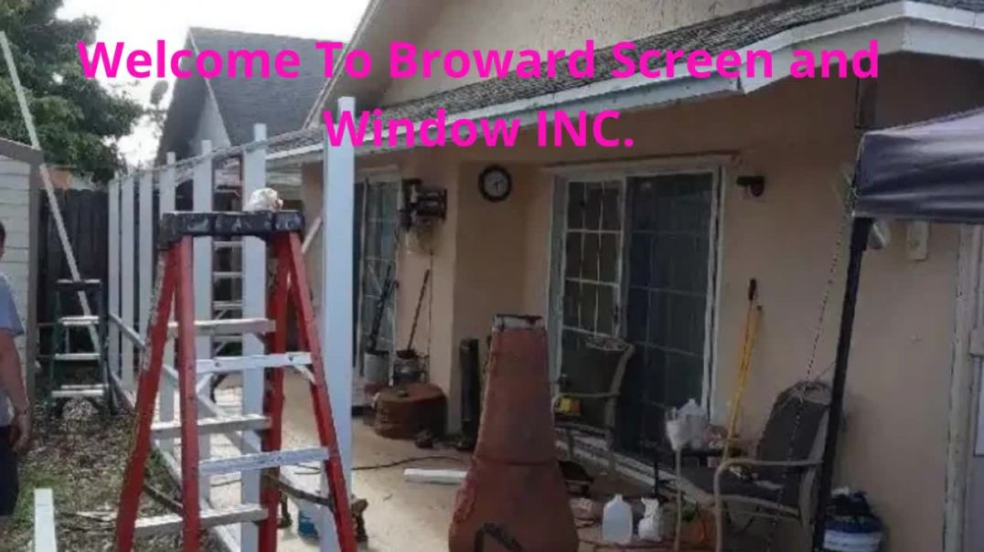 ⁣Broward Screen and Window INC. - Affordable Screen Repair in Davie, FL