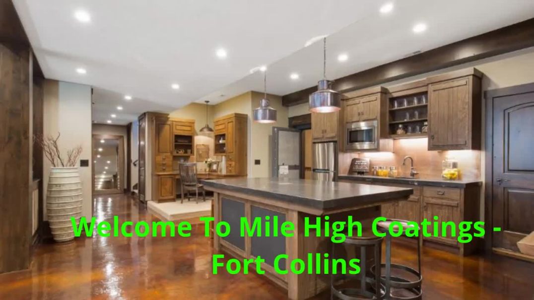 ⁣Mile High Coatings – Concrete Staining in Fort Collins, CO