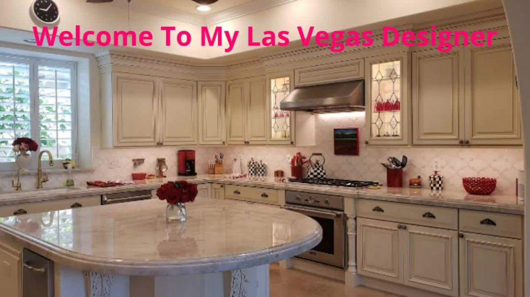 ⁣My Las Vegas Designer - Custom Kitchen in Las Vegas, NV