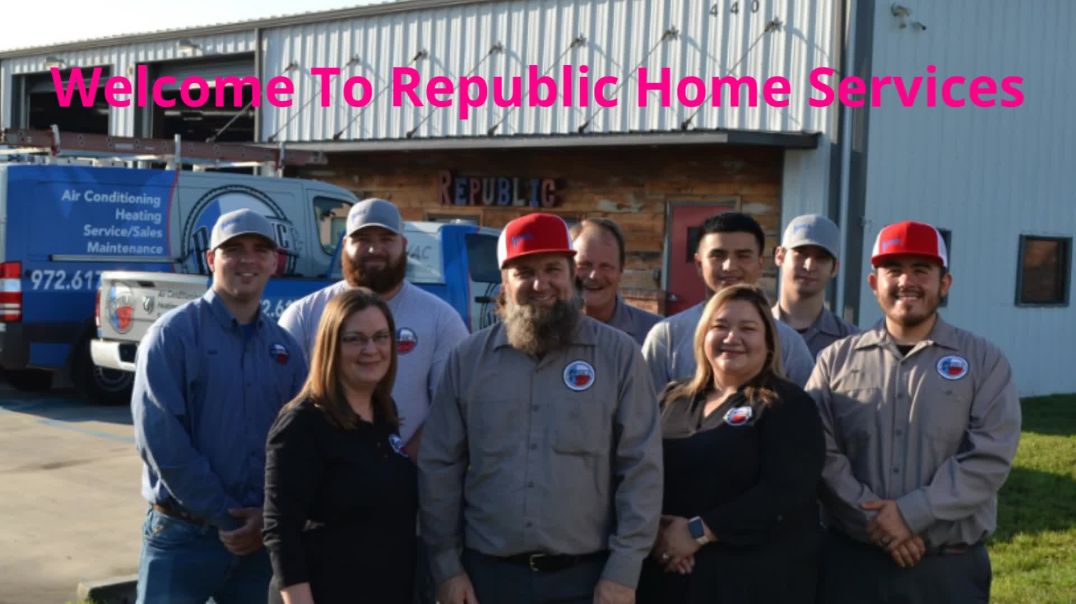 ⁣Republic Home Services - Heater Installation in Red Oak, TX