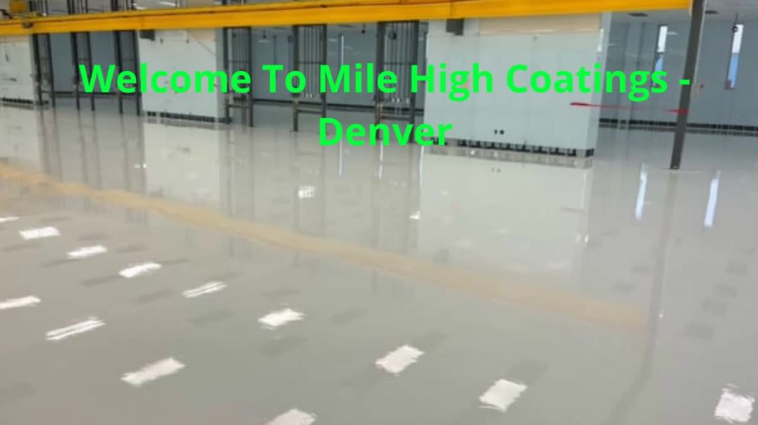 ⁣Mile High Coatings - Polyaspartic Floor Coatings in Denver, CO