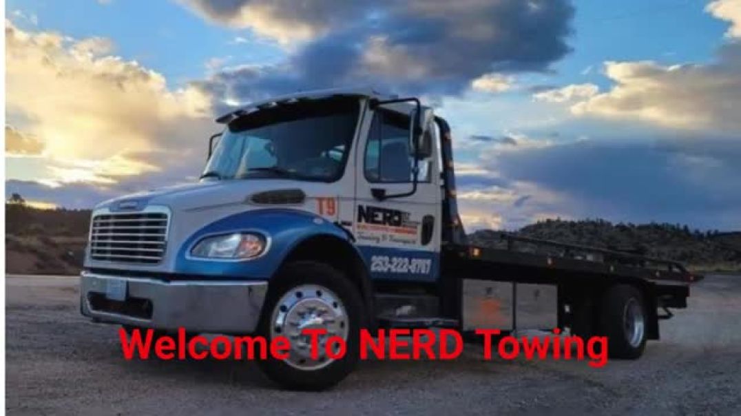 ⁣NERD Towing Services in South Hill, WA