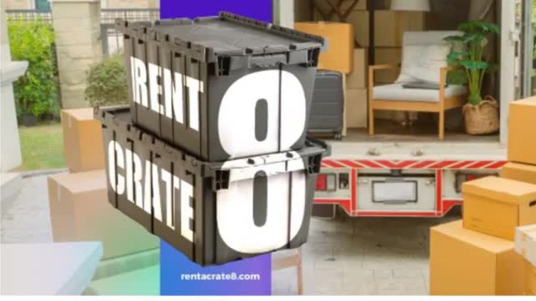 ⁣RentaCrate8 - Storage Crate Rental in Framingham, MA