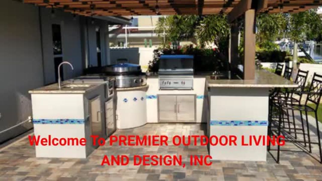 ⁣PREMIER OUTDOOR LIVING AND DESIGN, INC - Your Trusted Outdoor Kitchen Contractor in Tampa, FL
