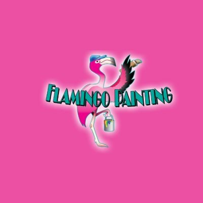 Flamingo Painting 