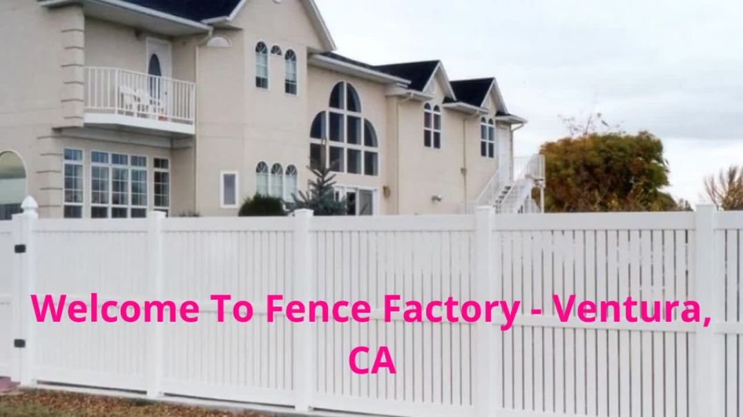⁣Fence Factory - Fence Materials in Ventura, CA