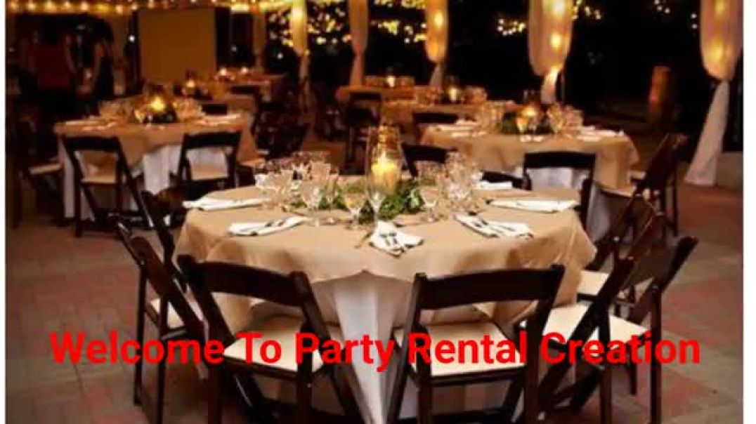 ⁣Chair Rentals Woodland Hills | Party Rental Creation