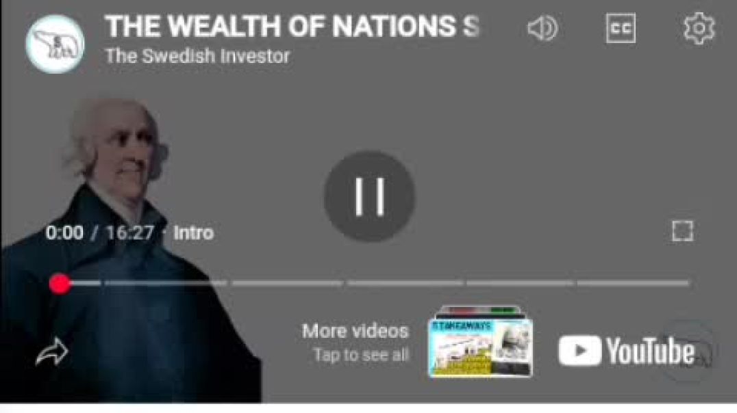 ⁣REVIEW BY AJIBOLA OYEWALE ON WEALTH OF NATIONS BY ADAM SMITH