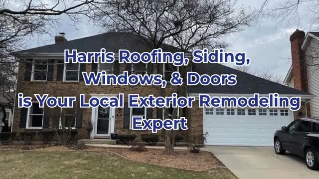 ⁣TOP WINDOW, ROOFING & SIDING CONTRACTORS SCHAUMBURG, IL | HARRIS EXTERIORS