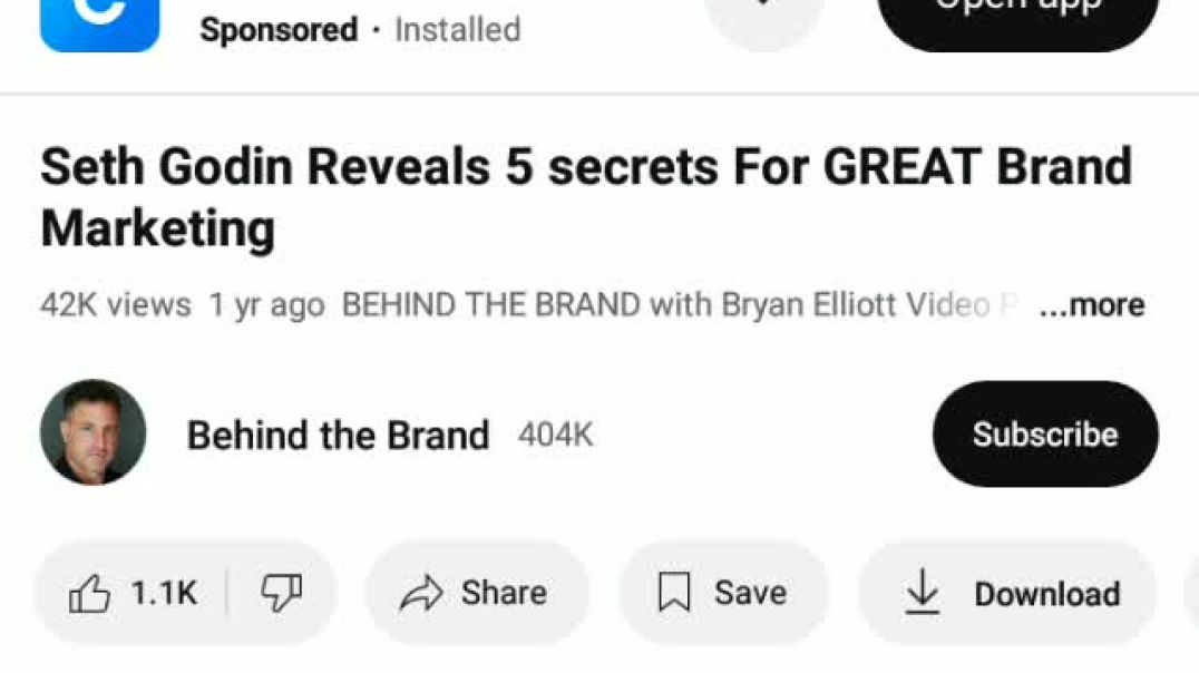 ⁣My review on Seth Godin Podcast about the Secrets of Brand Marketing.