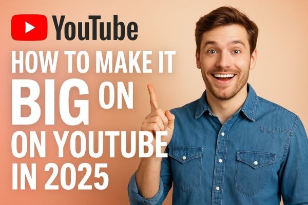 How to Make It Big on YouTube in 2025: From Zero to Paid Creator