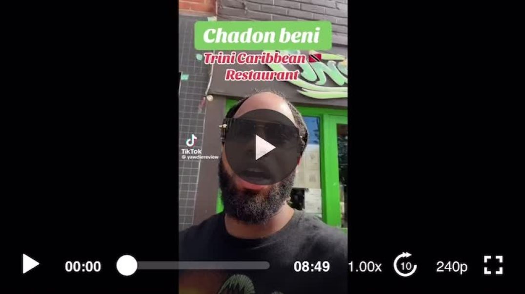 My review on trini restaurant